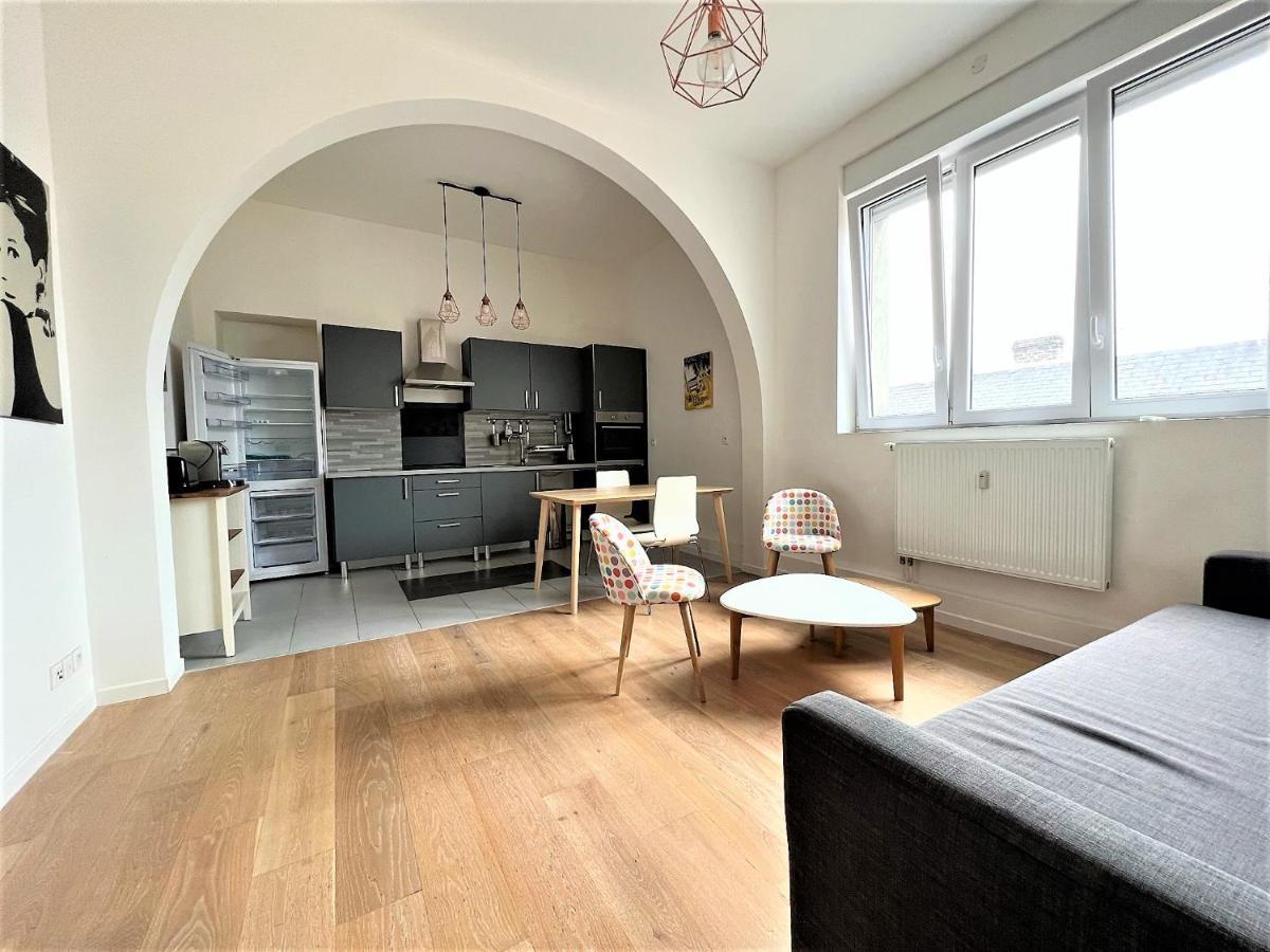 Augustins Appartement T2 Lumineux Proche Cathedrale Reims Ngoại thất bức ảnh