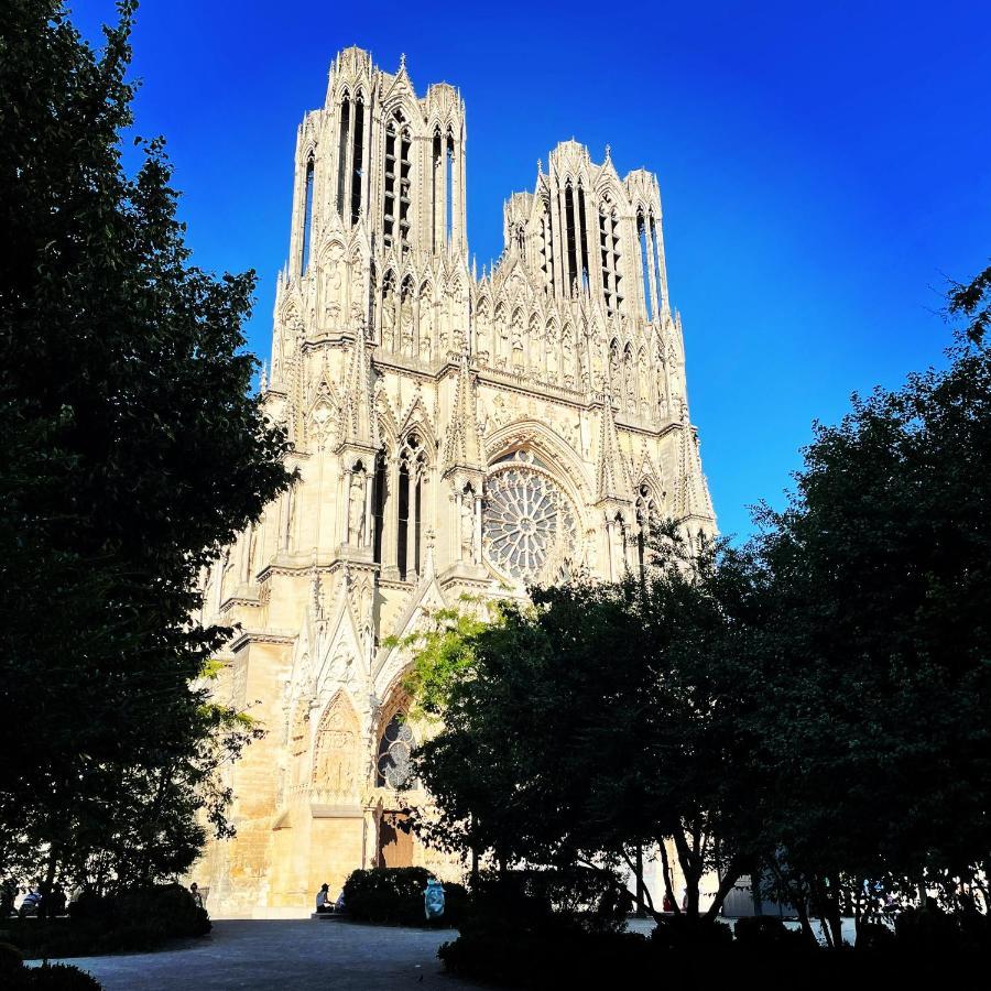 Augustins Appartement T2 Lumineux Proche Cathedrale Reims Ngoại thất bức ảnh