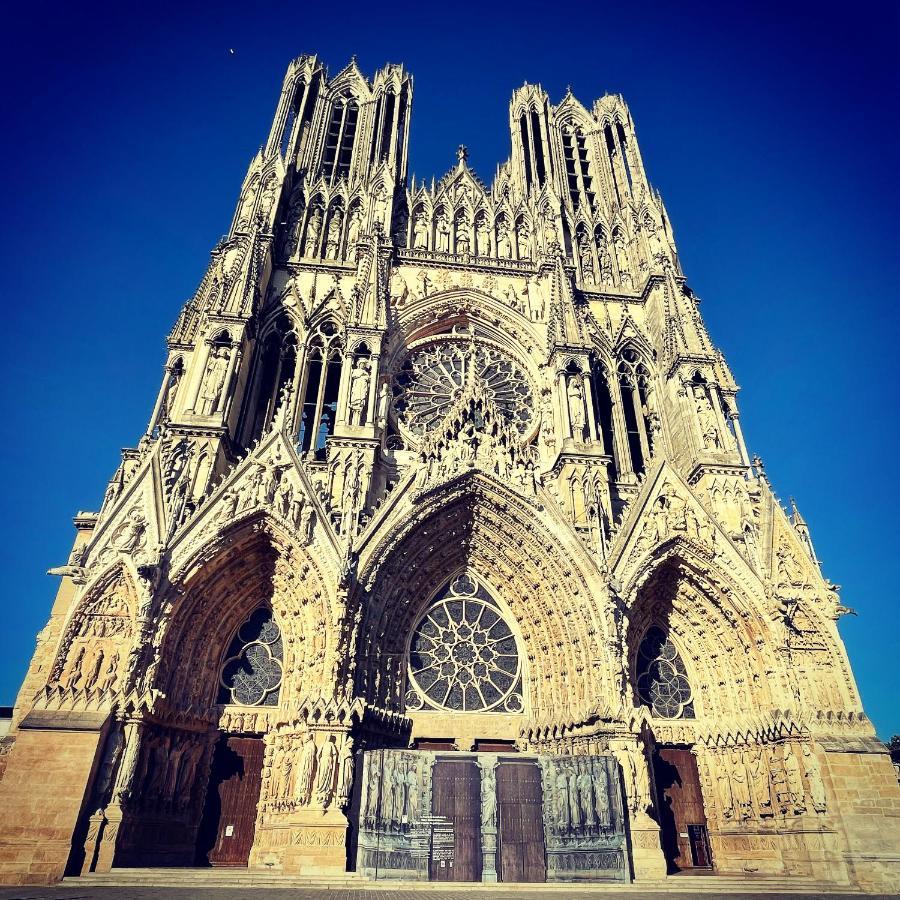 Augustins Appartement T2 Lumineux Proche Cathedrale Reims Ngoại thất bức ảnh